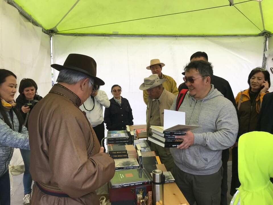 Met with President of Mongolia at the Bookfair
