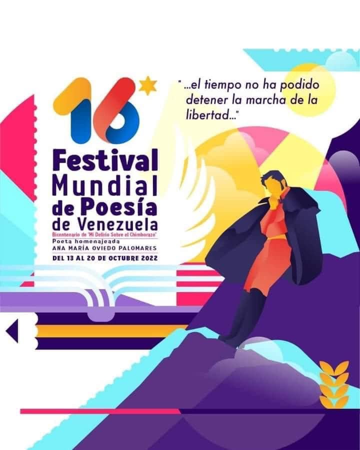 Participated to the XVI World Poetry Festival in Venezuela